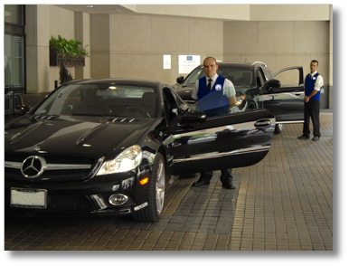 Restaurant valet